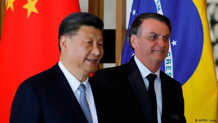Brasilien BRICS-Treffen Xi Jinping, Jair Bolsonaro