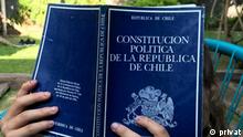 Verfassung der Republik Chile.
Die Verfassung der Republik Chile, von 1980.
Bestseller in der Chiles Krise.
Copyright: privat.
