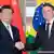 Xi Jinping e Jair Bolsonaro