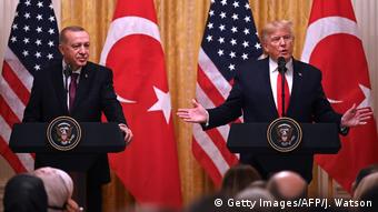 Türkiye Cumhurbaşkanı Erdoğan ve ABD Başkanı Trump