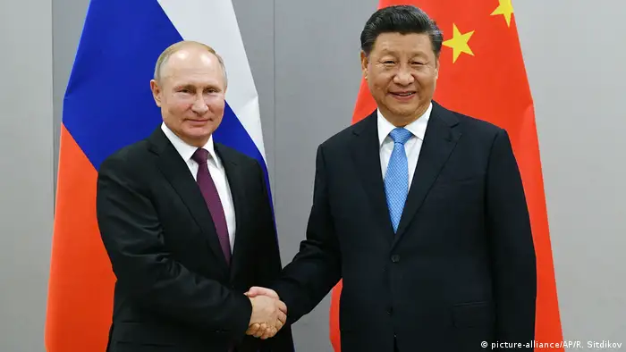 BRICS - Putin und Xi Jinping 