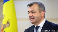 Ion Chicu, Moldova's newly appointed Prime Minister, speaks in Chisinau, Moldova November 14, 2019. REUTERS/Vladislav Culiomza