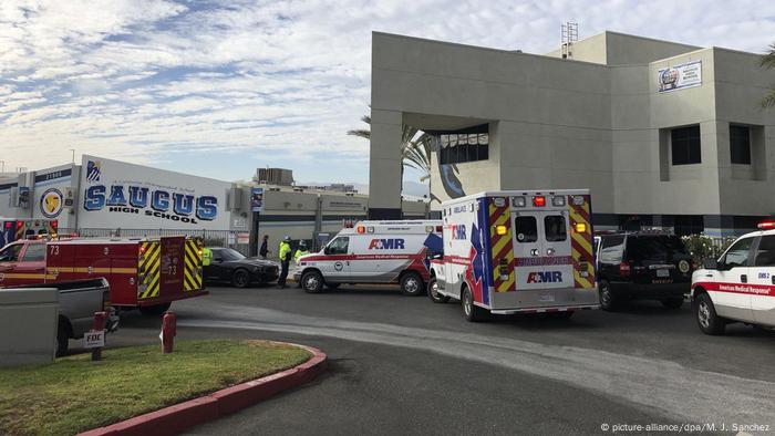 Shooting At California High School Leaves Two Students Dead News Dw 14 11 19