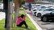 A woman holds her head after a shooting at Saugus High School in Santa Clarita, California A woman holds her head after a shooting at Saugus High School in Santa Clarita, California