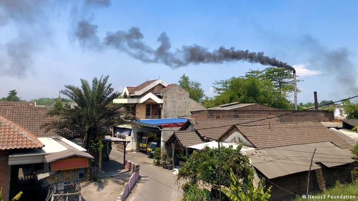 Indonesien Plastikmüllverbrennung Energie Tofufabriken
(Nexus3 Foundation)