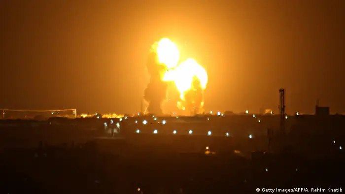 Gazastreifen Khan Yunis | Israelischer Luftangriff