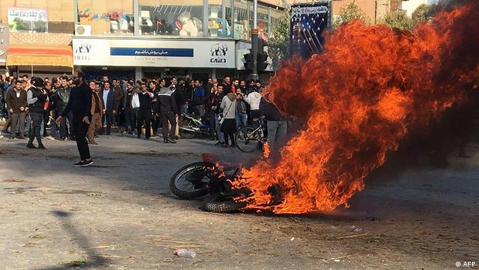 Iran Weiter Unruhen - Kaum noch Zugang zum Internet (AFP)