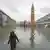 Italien Unwetter l Hochwasser in Venedig