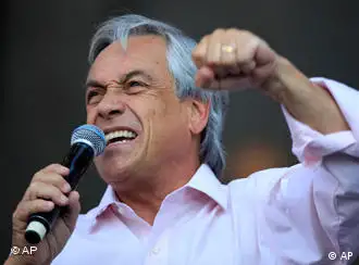 智利右翼百万富翁皮涅拉在总统竞选中