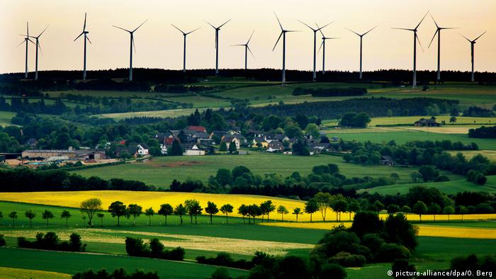 Wind farm in NRW