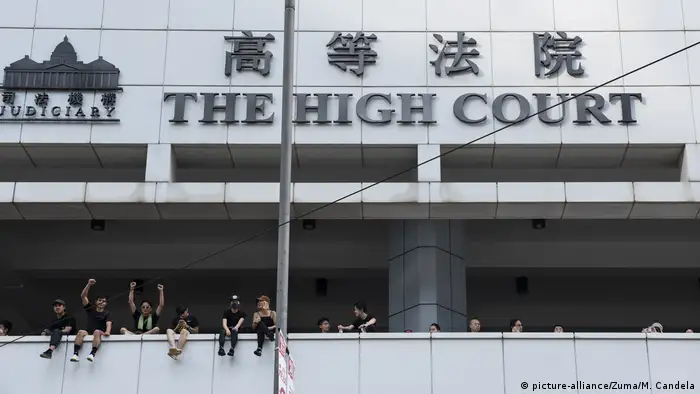 Hongkong High Court Proteste