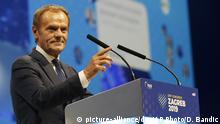 Kroatien | Donald Tusk zu Bewsuch in Zagreb