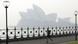 Sydney covered in smoke Sydney covered in smoke