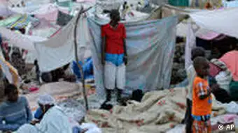 Haiti Erdbeben Flüchtlingscamp