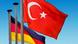 Флаги Германии и Турции Флаги Германии и Турции