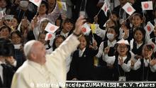 El papa Francisco termina gira por Japón con fuerte condena a las armas nucleares