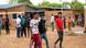 Young refugees in the Gashora Transit Center in Ruanda Young refugees in the Gashora Transit Center in Ruanda