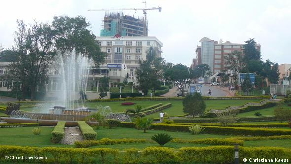 Park im Zentrum Kigalis (Foto: Christiane Kaess)