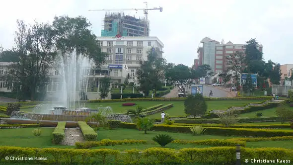 In Kigalis schickem Zentrum wird Platz gemacht für den Fortschritt