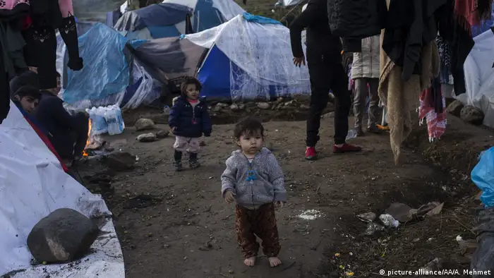 Griechenland Moria Flüchtlingslager in Lesbos