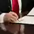 USA Präsident Trump unterzeichnet eine Verordnung