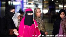 May 27, 2018 - Dhaka, Bangladesh - Some of the Bangladeshi women workers who return in Dhaka from Saudi Arabia on Sunday 27, 2018. Almost all of the returnees claimed that they had left Saudi Arabia after suffering inhumane torture at the hands of their employers while many of them mentioned payment-related irregularities as an added bonus to their misery. Many of these women had escaped from their employersÃ¢â‚¬â ¢ houses without passport and returned to Bangladesh with support from the Bangladesh Embassy in Saudi Arabia.They were telling Ã¢â‚¬oeWe are poor women. we went to Saudi Arabia against our husbandÃ¢â‚¬â ¢s wishes, to earn money and for better life. But now, we returned empty-handed and we do not know how to show our faces to our familyÃ¢â‚¬â ¢sÃ¢â‚¬ÂMany of them returned empty-handed and were so broke that they were even unabl PUBLICATIONxINxGERxSUIxAUTxONLY - ZUMAn230 20180527_zaa_n230_1283 Copyright: xMehedixHasanx