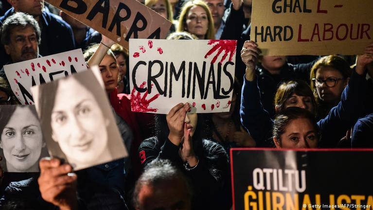 Violence against journalists 'in the heart of Europe'