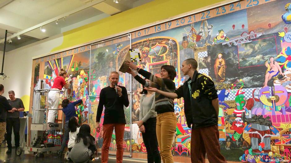Seniman Indonesia Berdialog Dengan Warga Dresden Melalui Lelang Unik Jerman Berita Dan Laporan Dari Berlin Dan Sekitarnya Dw 07 12 2019