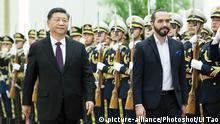 China Xi Jinping empfängt Nayib Bukele