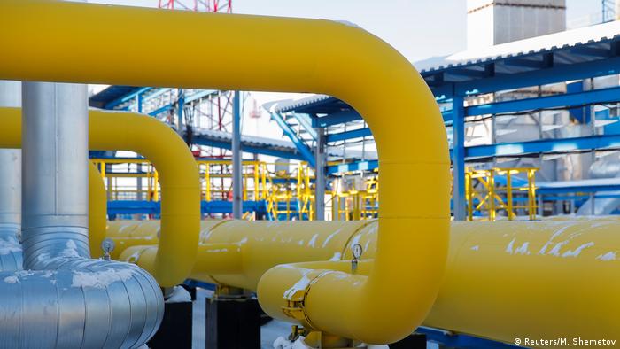 Russland China Gas-Pipeline Kraft Sibiriens - Sila Sibiri