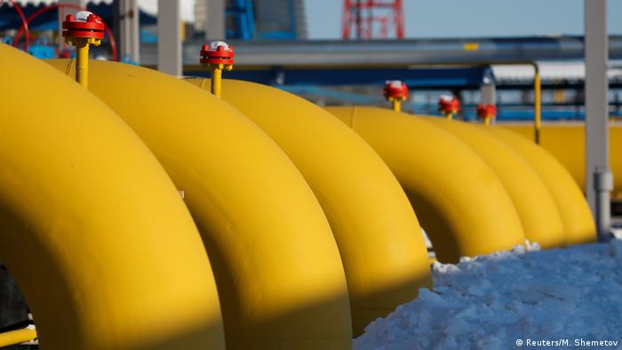 Russland China Gas-Pipeline Kraft Sibiriens - Sila Sibiri