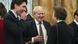 O premiê do Canadá, Justin Trudeau, ao lado do primeiro-ministro britânico, Boris Johnson, e da princesa Anne O premiê do Canadá, Justin Trudeau, ao lado do primeiro-ministro britânico, Boris Johnson, e da princesa Anne