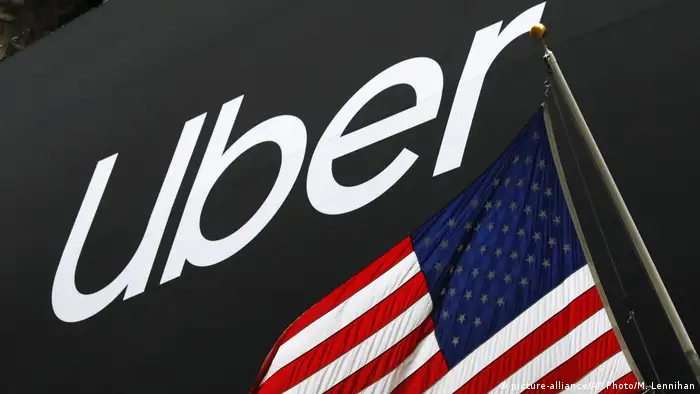 US-Unternehmen UBER Logo