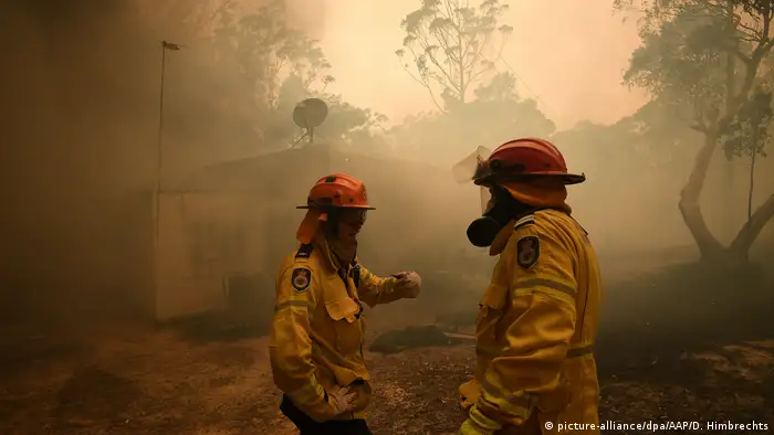 Buschbrände in Australien (picture-alliance/dpa/AAP/D. Himbrechts)