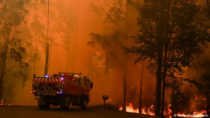 Australien Waldbrände | Südwesten von Sydney (Reuters/AAP/M. Tsikas)