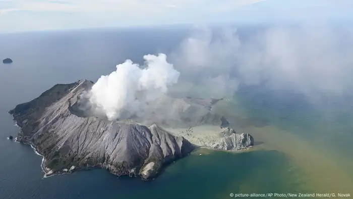 Neuseeland Vulkanausbruch Whakaari, White Island