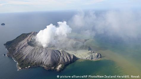 Nova Zelândia teme nova erupção de vulcão