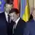 Frankreich Normandie | Gipfeltreffen: Emmanuel Macron, Wladimir Putin und Wolodymyr Selenskyj