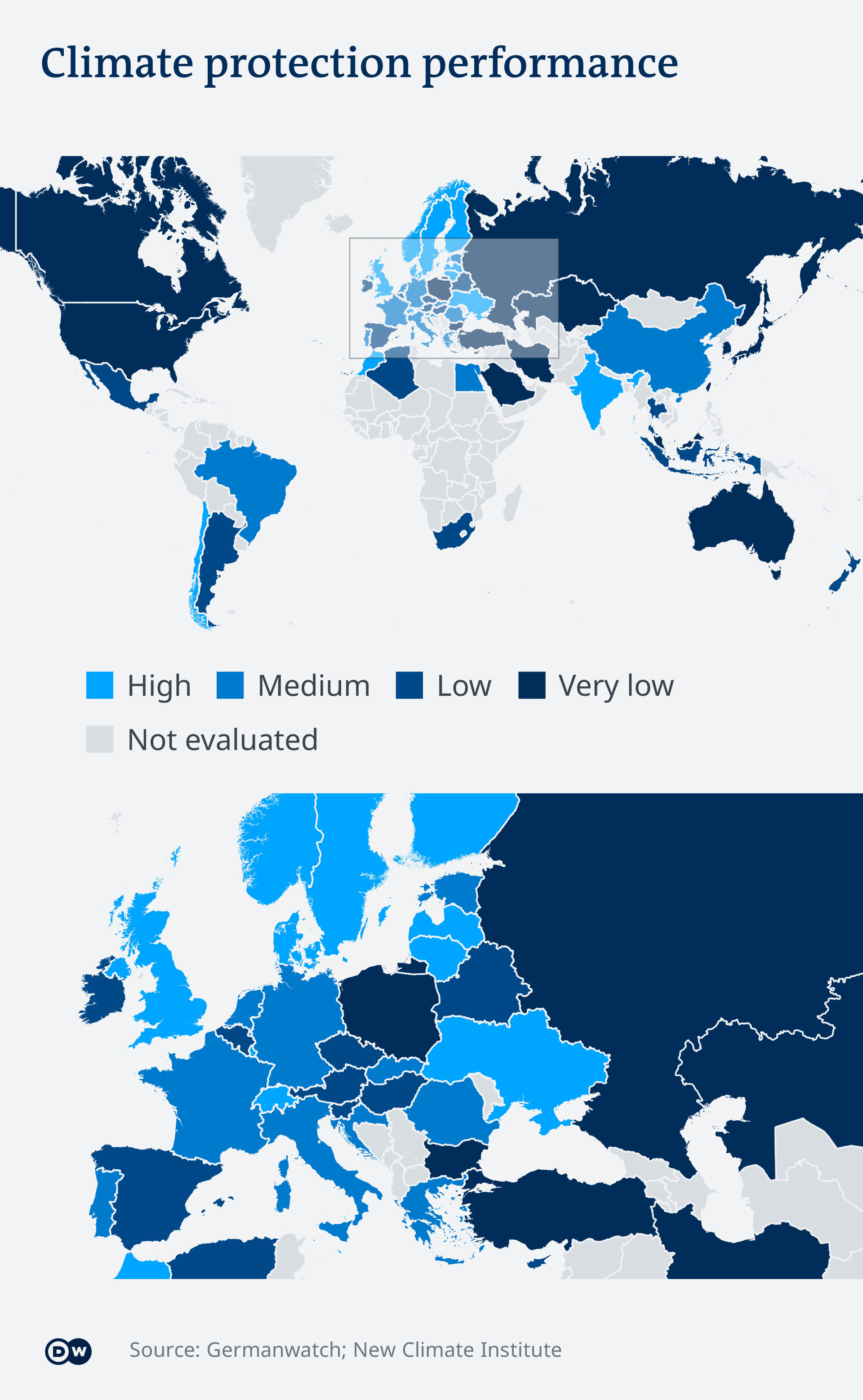 Climate Change Winners Map Cop25: Who Are The Biggest Climate Winners And Losers? | Environment | All  Topics From Climate Change To Conservation | Dw | 10.12.2019