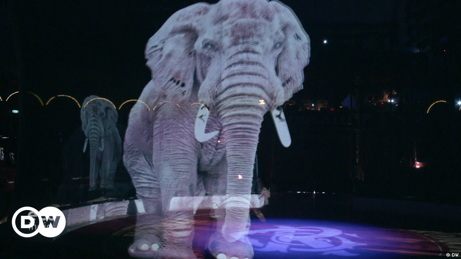 Circus with hologram animals – DW – 03/27/2020