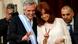 Alberto Fernández ao lado da vice, Cristina Kirchner, depois de ser empossado Alberto Fernández ao lado da vice, Cristina Kirchner, depois de ser empossado