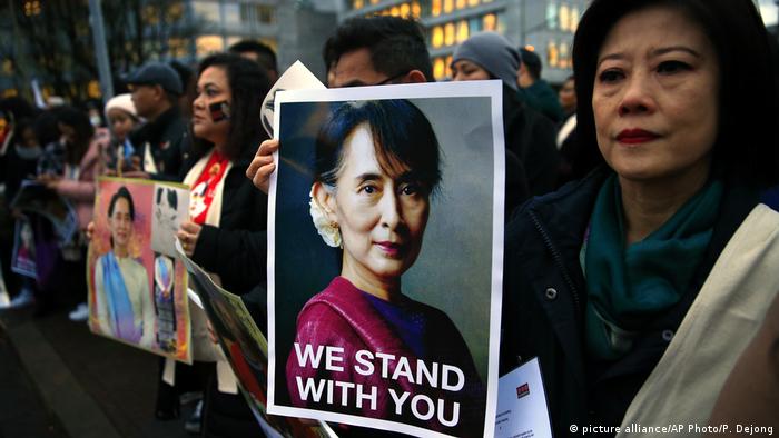 Niederlande Justiz l Unterstützung für Min Aung Hlaing vor dem Internationalen Gerichtshof in Den Haag