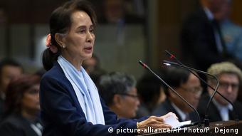 Niederlande Den Haag Aung San Suu Kyi vor dem Internationalen Gerichtshof