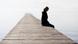 Silhouette einer Person l Symbolbild Silhouette einer Person l Symbolbild