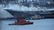 Smokre rises from Admiral Kuznetsov Smokre rises from Admiral Kuznetsov