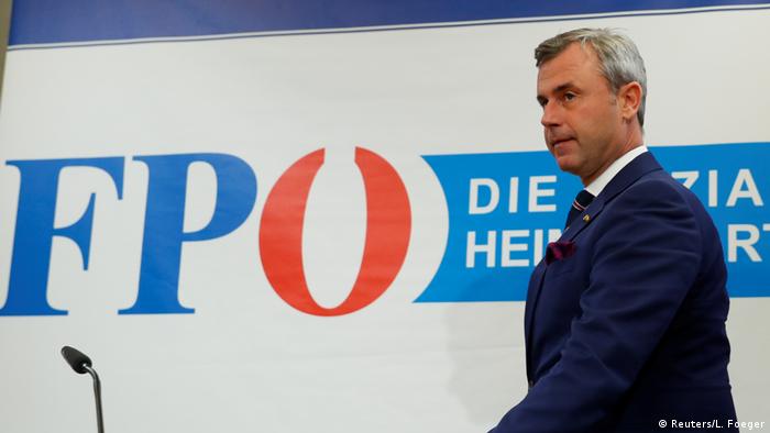 Head of Austria's Freedom Party (FPOe), Norbert Hofer 