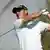Martin Kaymer tees off on hole four at Abu Dhabi Golf Club on Sunday