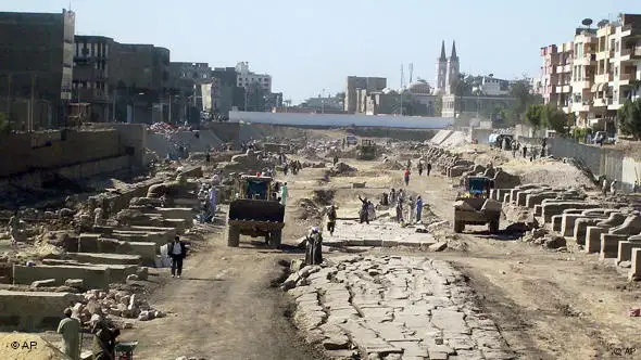 Ausgrabungen in Luxor Ägypten Flash-Galerie