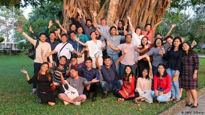 DW Akademie Faktencheck Workshop in Myanmar 2019 (DW/V. Silberg)
