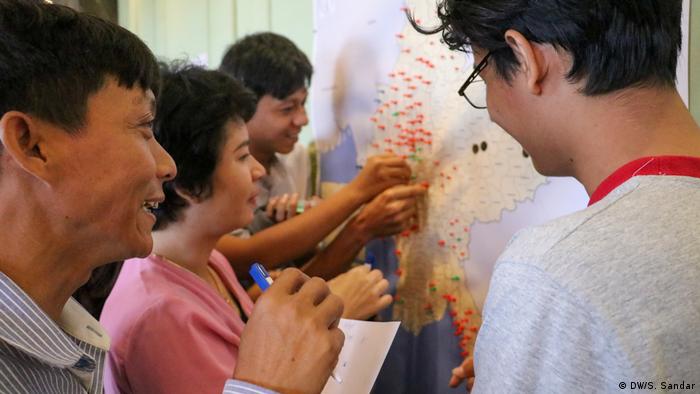 DW Akademie Faktencheck Workshop in Myanmar 2019